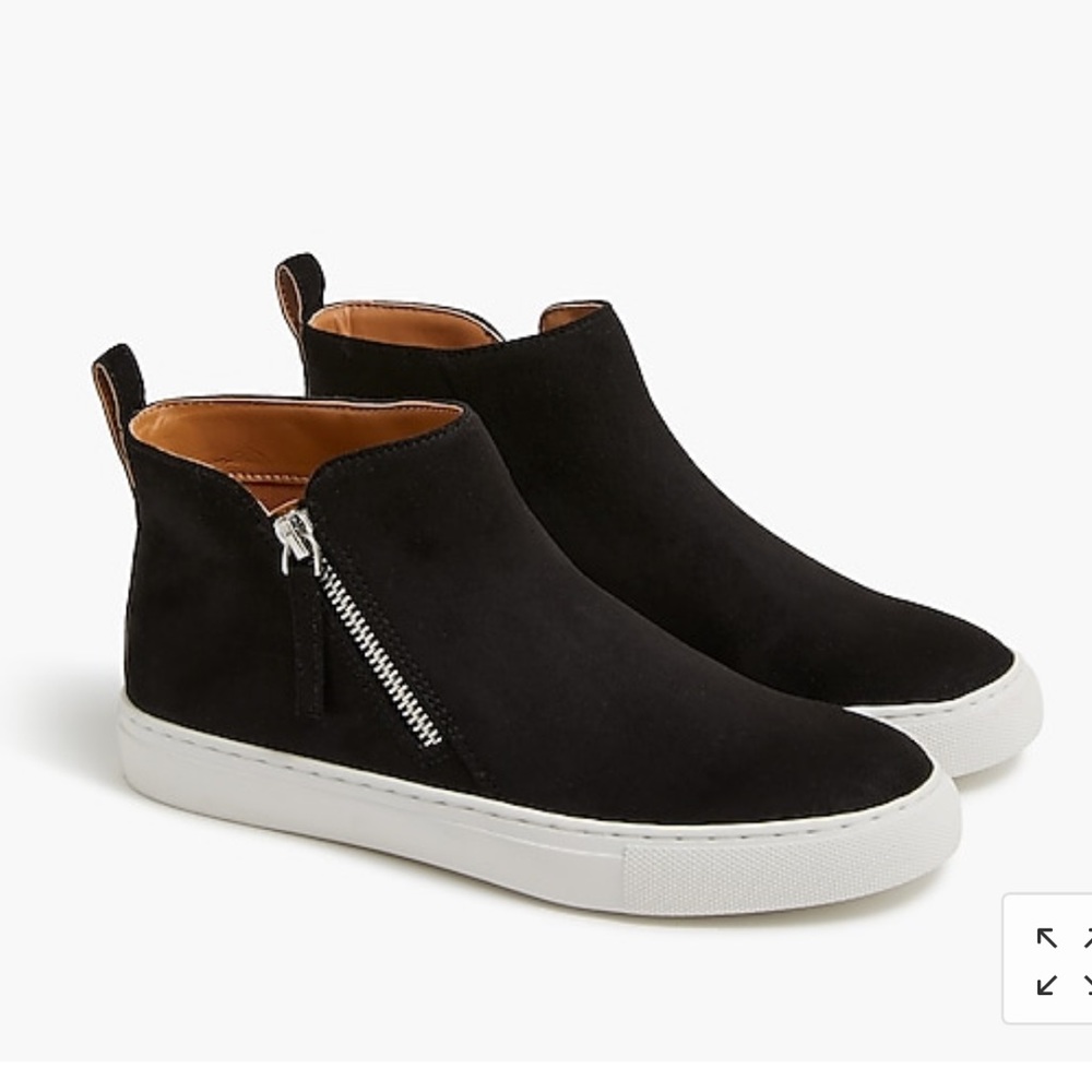 J.Crew Faux-suede sneakers size 6.5